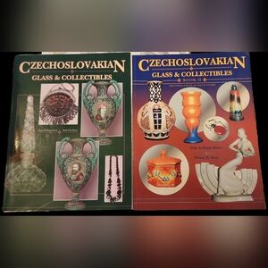 Czechoslovakian Glass & Collectibles Books (2)